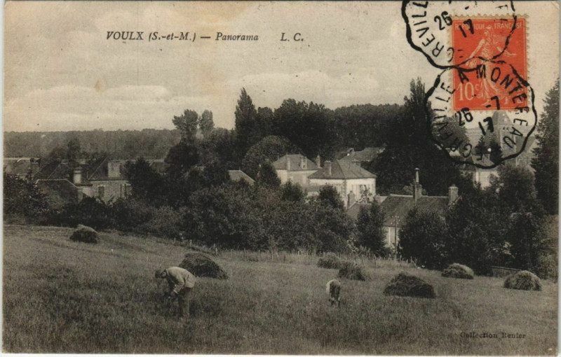 Carte postale ancienne Vaulx - Panorama