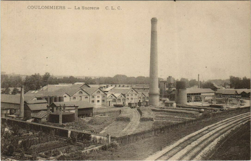 Carte postale ancienne Coulommiers - La Sucrerie à Coulommiers