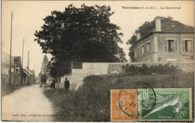 Carte postale ancienne Varreddes - Le Boyanval à Varreddes