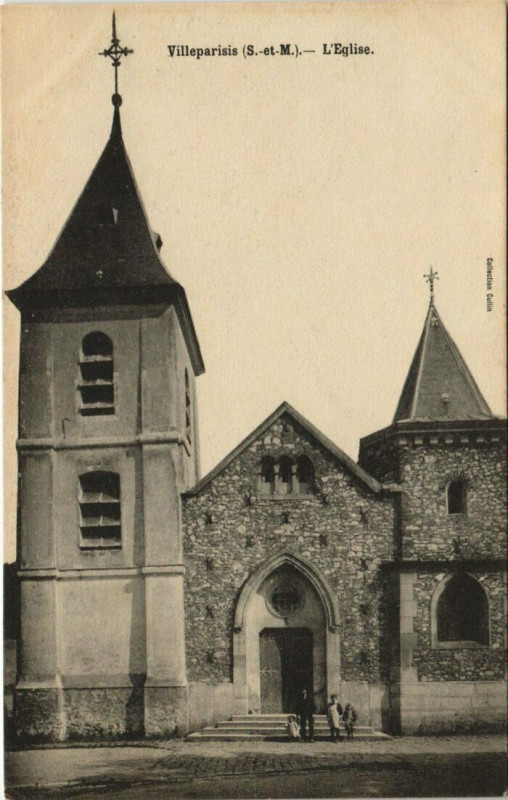 Carte postale ancienne Villeparisis - L'Eglise à Villeparisis