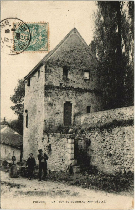 Carte postale ancienne Provins - La Tour du Bourreau à Provins