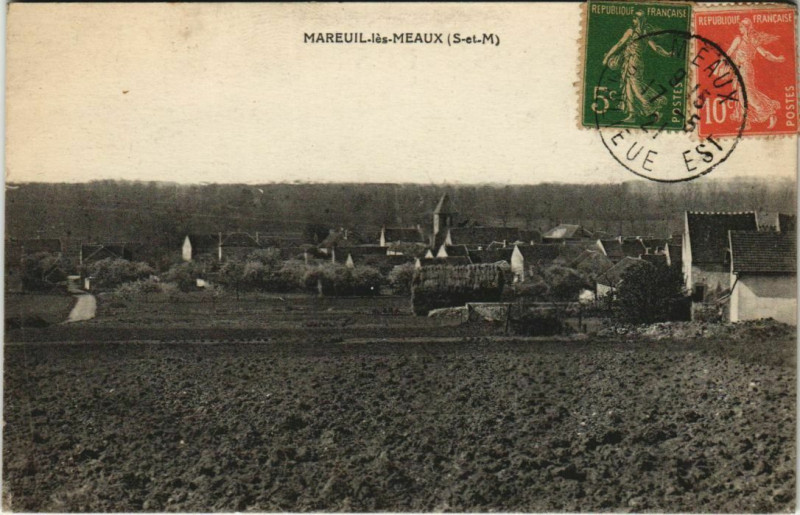 Carte postale ancienne Mareuil-les-Meaux à Mareuil-lès-Meaux