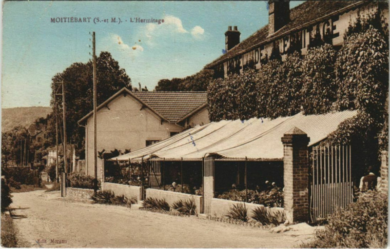 Carte postale ancienne Moitiebart - L'Hermitage
