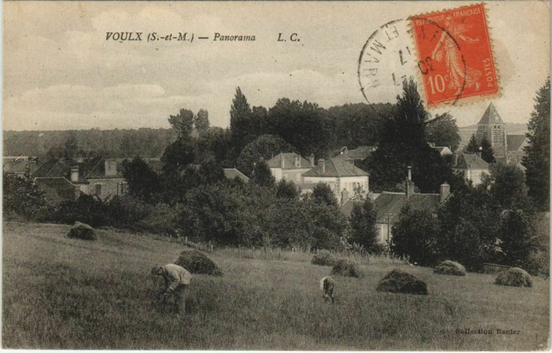 Carte postale ancienne Vaulx - Panorama