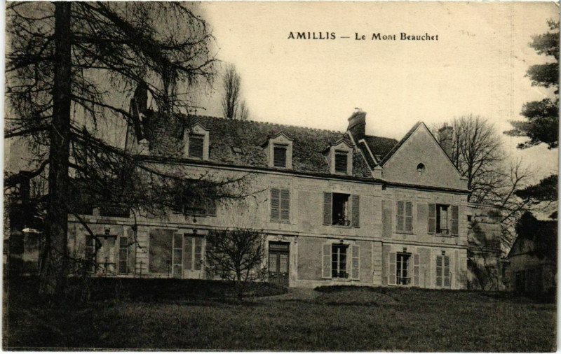 Carte postale ancienne Amillis - Le Mont Beauchet  à Amillis