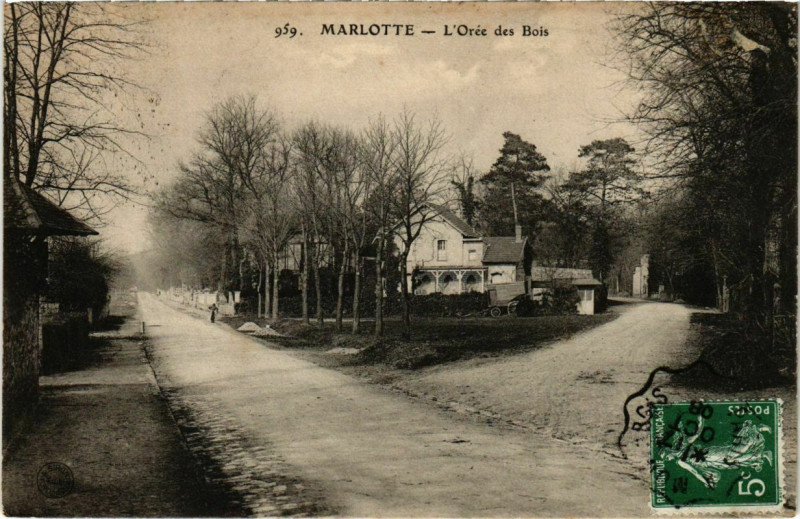 Carte postale ancienne Marlotte - L'Oree des Bois 