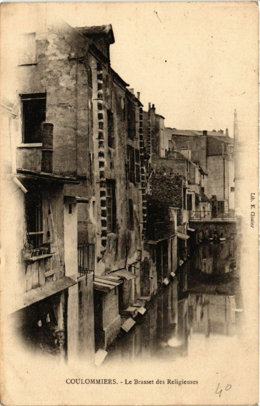 Carte postale ancienne Coulommiers - Le Brasset des Religieuses à Coulommiers