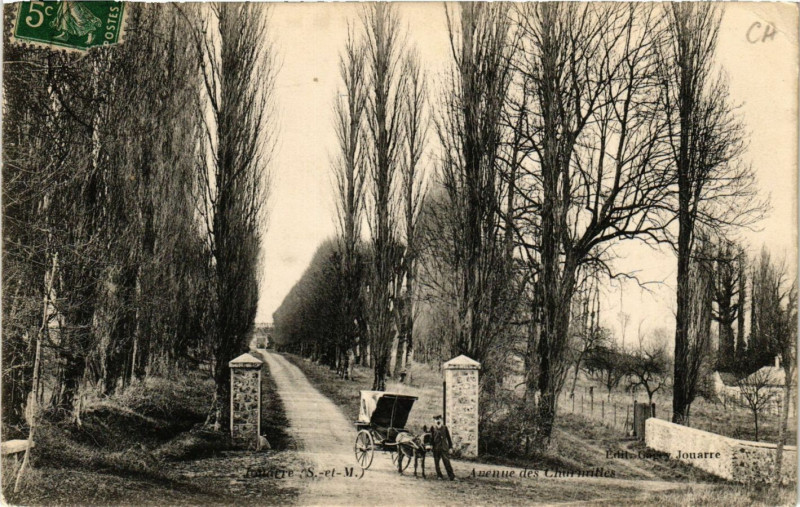 Carte postale ancienne Fortiere Venue des Churnrilles