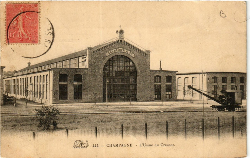 Carte postale ancienne Campagne - L'Usine du Creusor