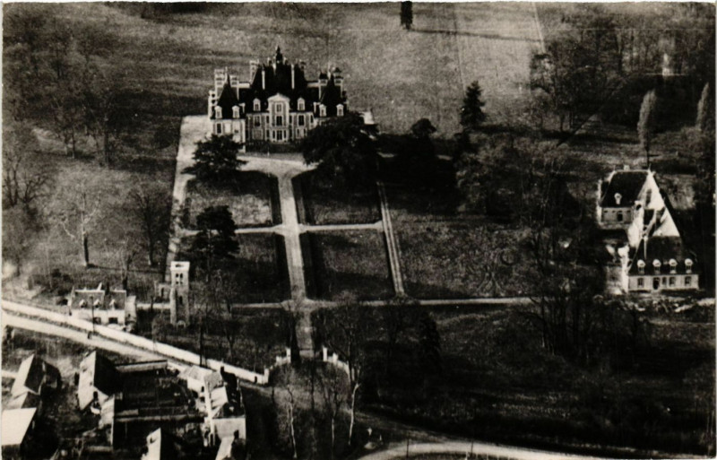 Carte postale ancienne Mainville-les-Roches - Ecole Nationale de la Protection