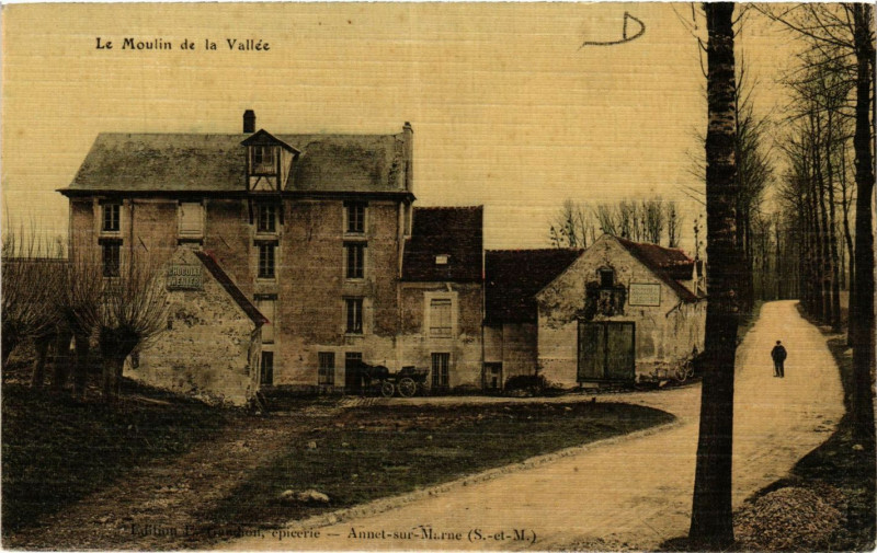 Carte postale ancienne Le Moulin de la Vallée