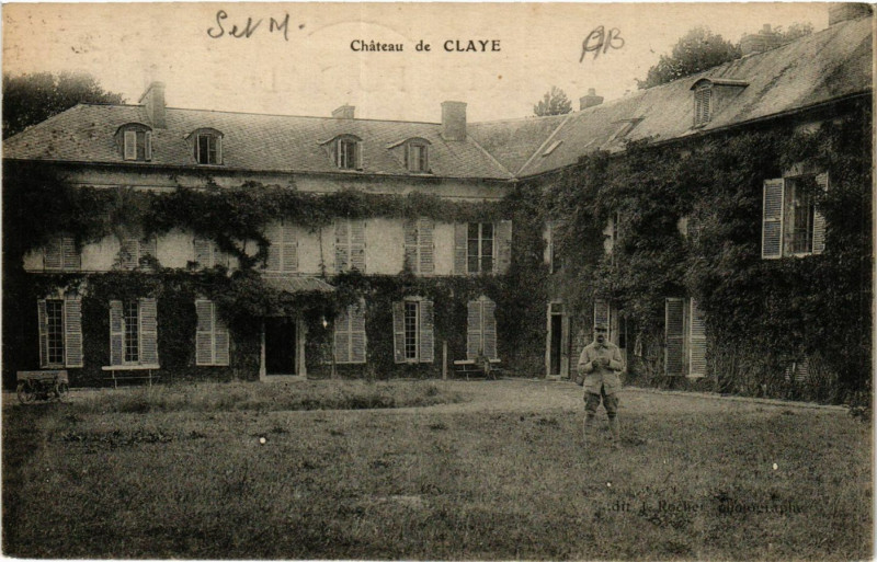 Carte postale ancienne Chateau de Claye