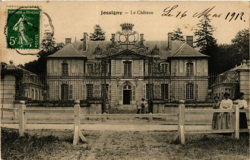 Carte postale ancienne Jossigny - Le Chateau à Jossigny