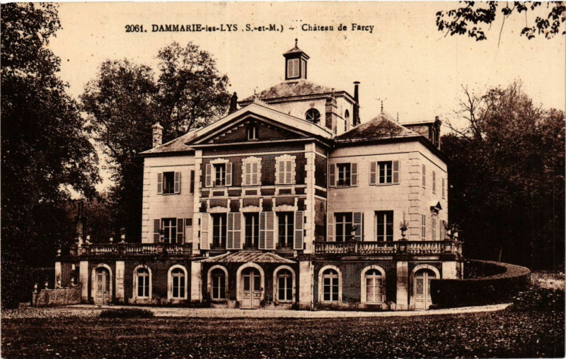 Carte postale ancienne Dammarie-les-Lys - Chateau de Farcy à Dammarie-les-Lys