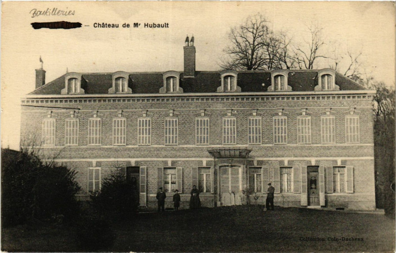 Carte postale ancienne Chateau de Mr Hubault