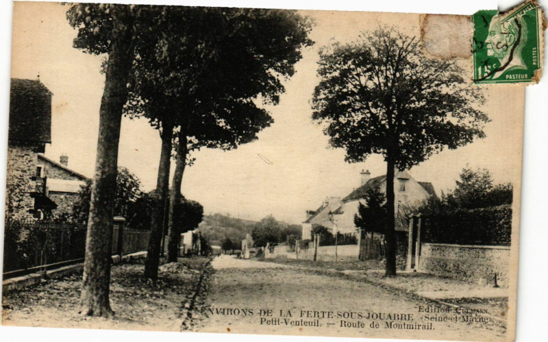 Carte postale ancienne Env. de La Ferte-sous-Jouarre (Seine-et-Marin) -Petit-Venteil à Jouarre