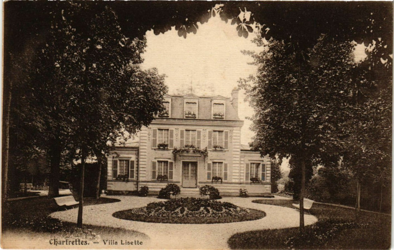 Carte postale ancienne Chartrettes - Villa Lisette à Chartrettes