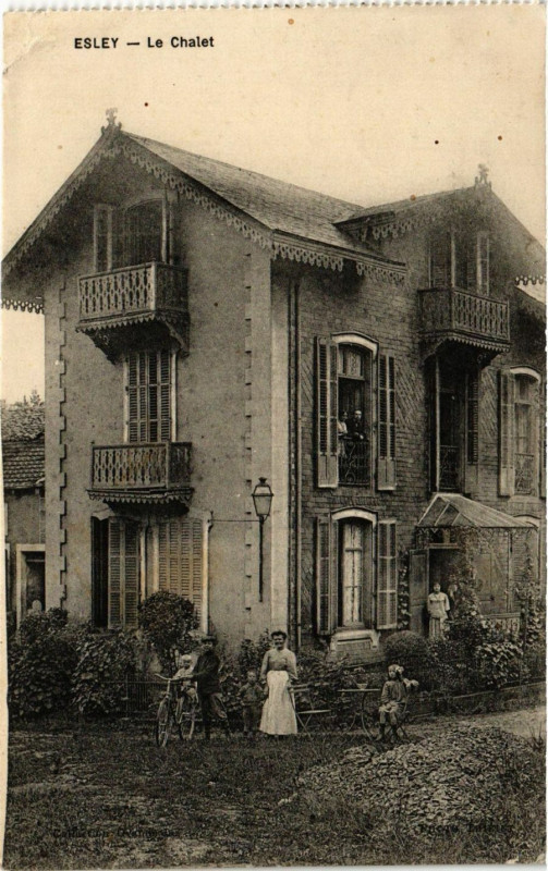 Carte postale ancienne Esley - Le Chalet