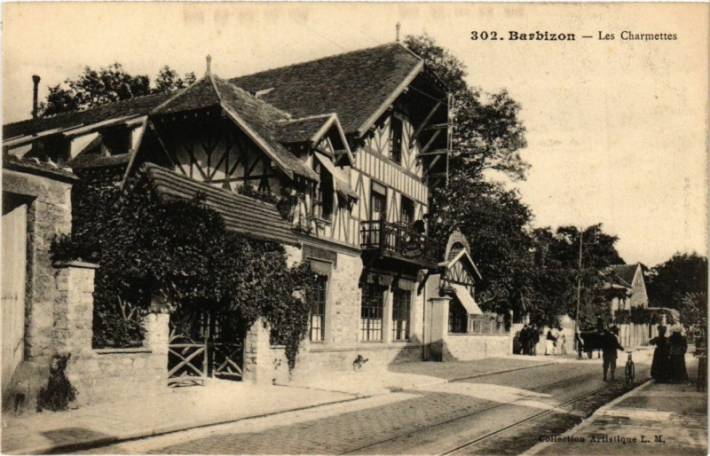 Carte postale ancienne Barbizon - Les Charmettes à Barbizon