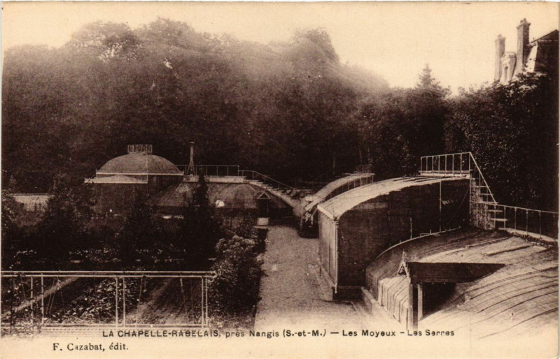 Carte postale ancienne La Chapelle-Rabelais pres Nangis - Les Moyeux - Les Serres à Nangis