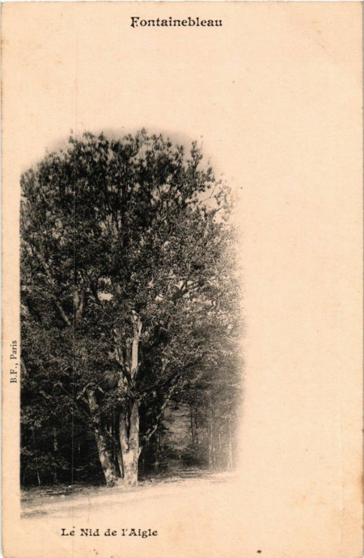 Carte postale ancienne Fontainebleau - Le Nid de l'Aigle à Fontainebleau