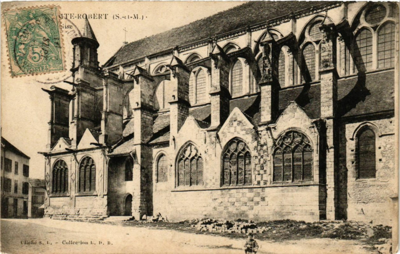 Carte postale ancienne Robert - L'Eglise