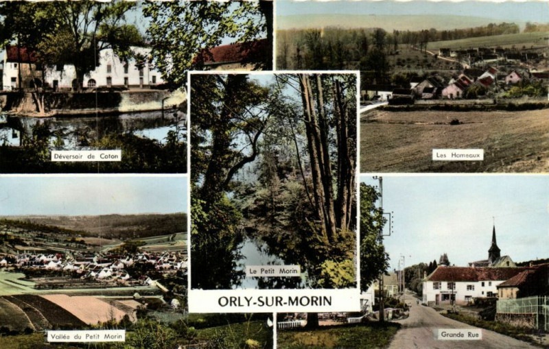 Carte postale ancienne Orly-Sur-Morin à Orly-sur-Morin