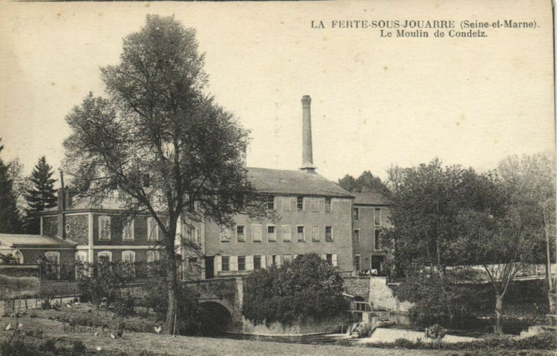 Carte postale ancienne La Ferte sous Jouarre Le Moulin de Condetz à Jouarre