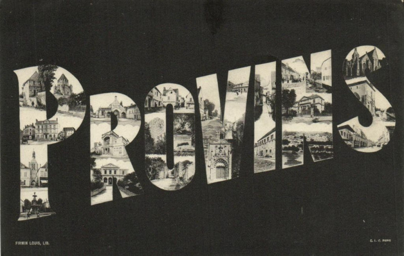 Carte postale ancienne Provins à Provins