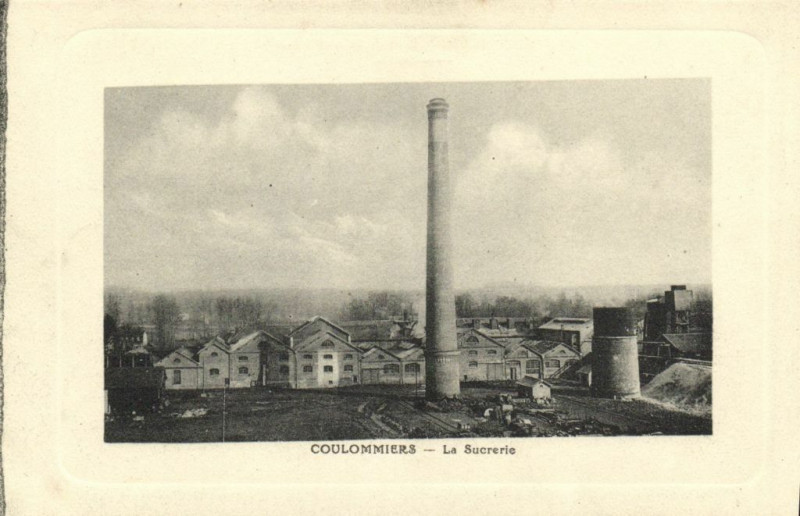 Carte postale ancienne Coulommiers - La Sucrerie à Coulommiers