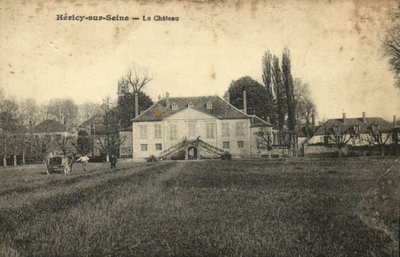 Carte postale ancienne Hesicy-aus-Seine - Le Chateau
