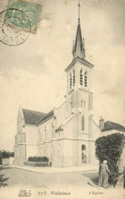 Carte postale ancienne Vulaines