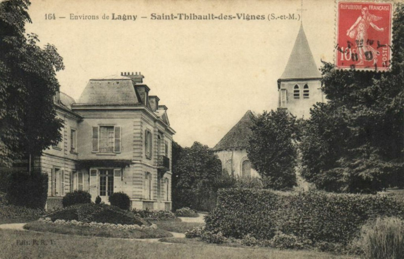 Carte postale ancienne Env. de Lagny - Saint-Thibault-des Vignes à Saint-Thibault-des-Vignes