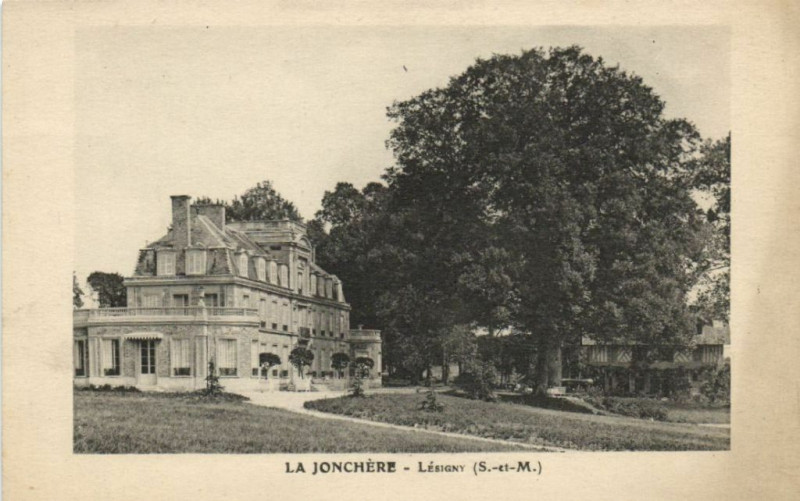 Carte postale ancienne La Jonchere - Lesigni
