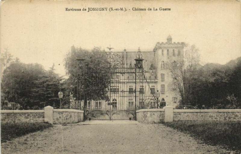 Carte postale ancienne Env. de Jossigny Chateau de la Guette à Jossigny