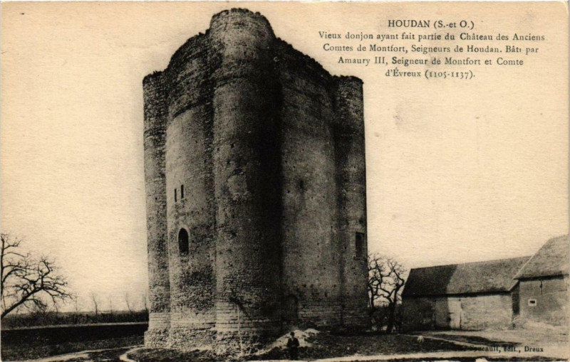 Carte postale ancienne Houdan à Houdan