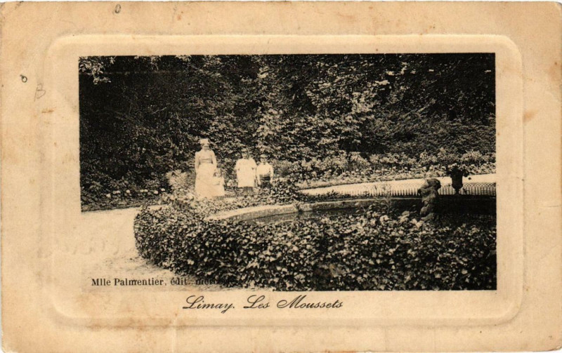 Carte postale ancienne Limay Les Moussets à Limay