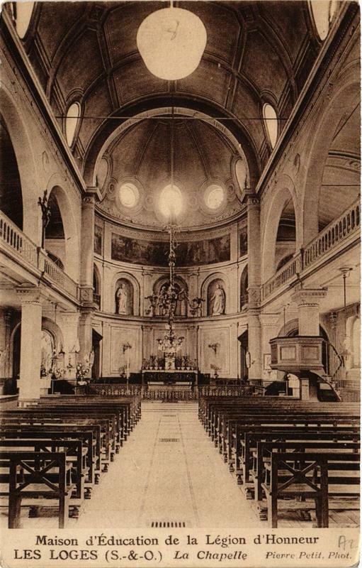Carte postale ancienne Les Loges La Chapelle