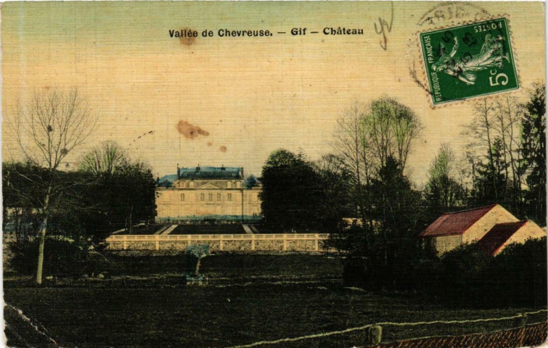 Carte postale ancienne Vallée de Chevreuse Chateau à Chevreuse