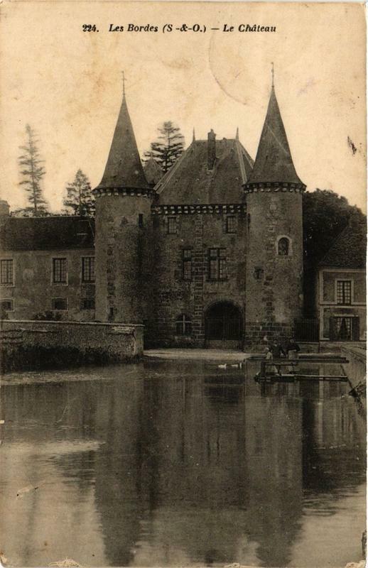 Carte postale ancienne Les Bordes Le Chateau