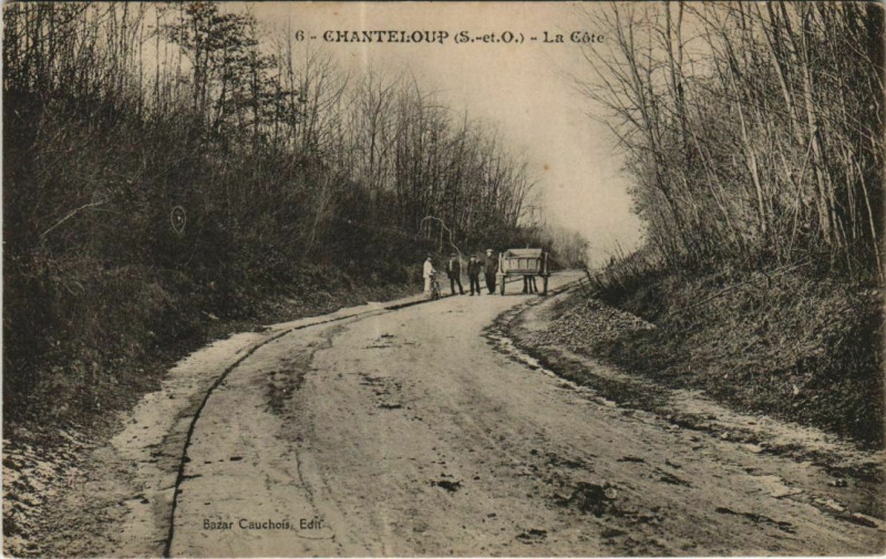 Carte postale ancienne Chanteloup La Cote