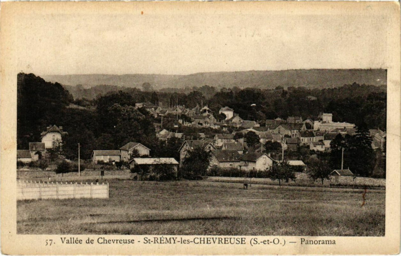 Carte postale ancienne VallÃ©e de Chevreuse - St-RÃMY-les-Chevreuse - Panorama à Chevreuse