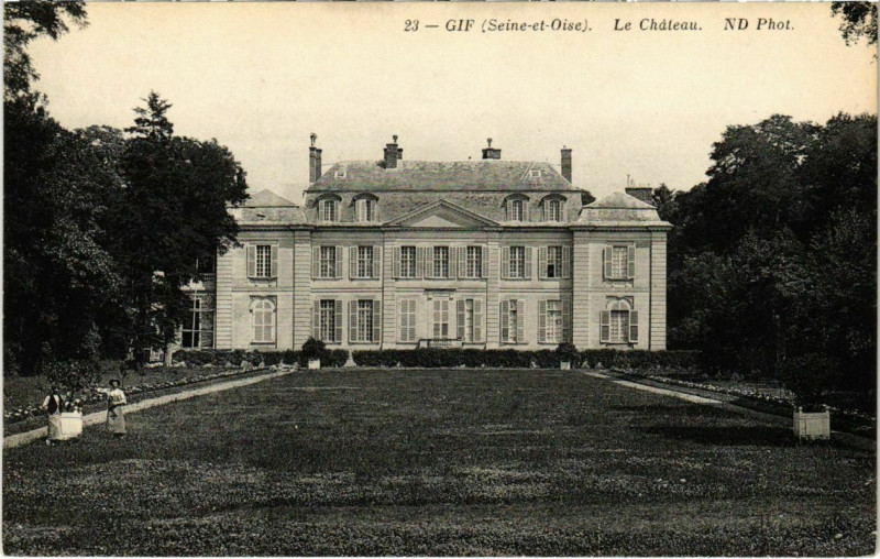 Carte postale ancienne Gif - Le Chateau