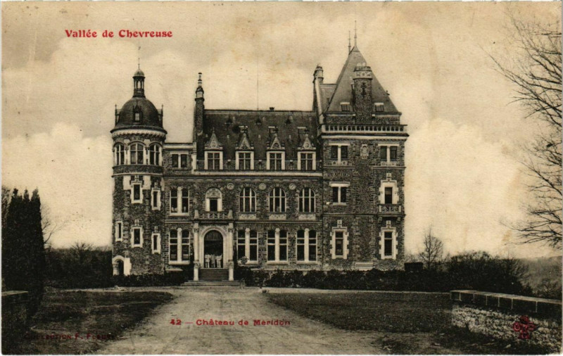 Carte postale ancienne Vallee de Chevreuse - Chateau de Meridon à Chevreuse