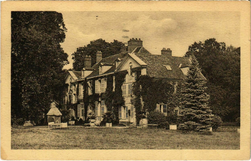 Carte postale ancienne VallÃ©e de Chevreuse - Chateau de St-Paul à Chevreuse