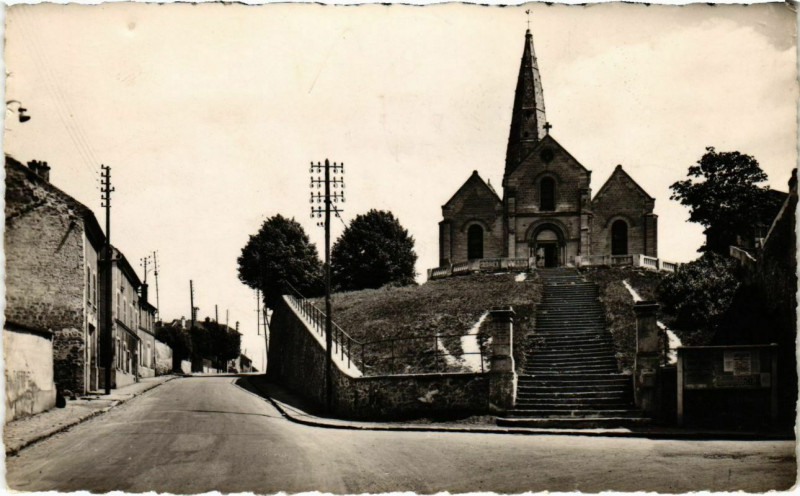 Carte postale ancienne Sartouville - A.C 13. L'Ãglise