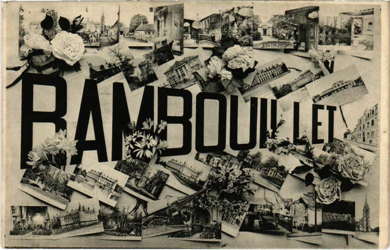 Carte postale ancienne Rambouillet à Rambouillet