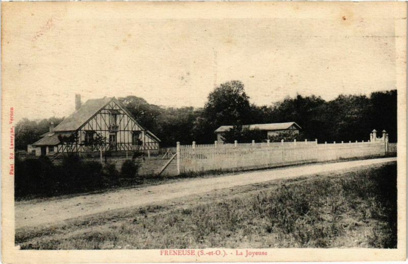 Carte postale ancienne Freneuse - La Joyeuse à Freneuse