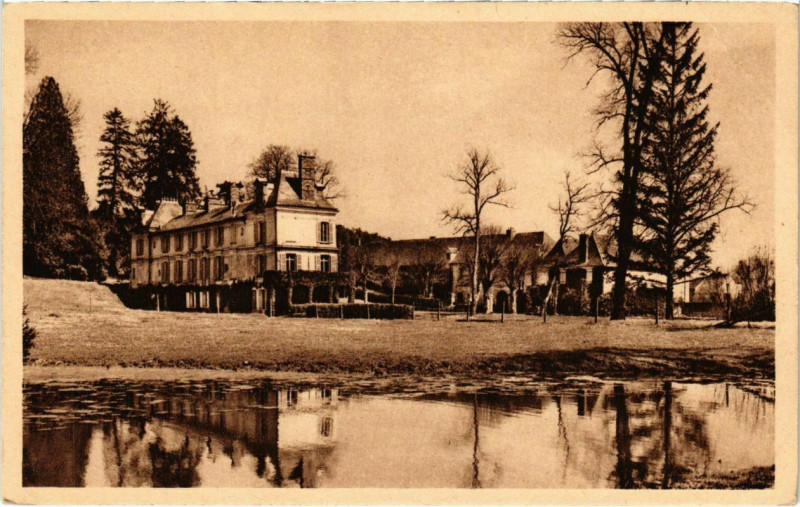 Carte postale ancienne Brueil-en-Vexin - Chateau de Seraincourt à Brueil-en-Vexin