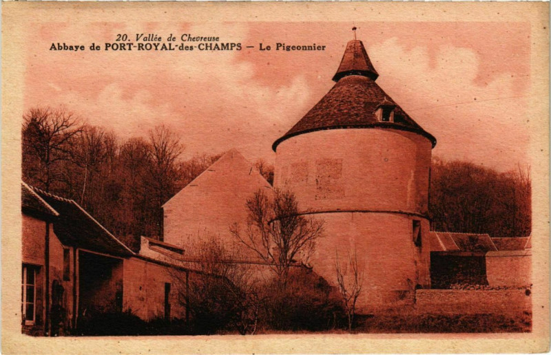 Carte postale ancienne Valle de Chevreuse Abbaye de Port-Royal-des-Champs Le Pigeonnie à Chevreuse
